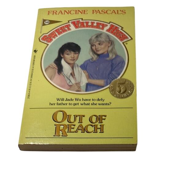 Sweet Valley High 1ST Edition First Print Book #50 Out Of Reach Vintage 1980's - Picture 1 of 11